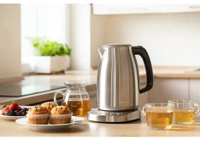 Sencor - Bollitore con termoregolazione  1,7 l 2200W/230V acciaio inossidabile