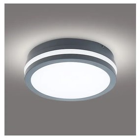 Brilagi - Lampada LED da esterno con sensore BENE LED/18W/230V diametro 22 cm IP54