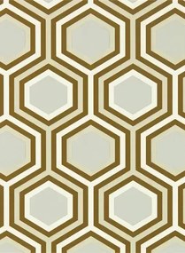 Hexagon Tapete Selo von Harlequin - Gold/ Platinum