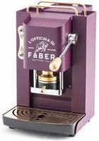 FABER PRO DELUXE VIOLA - MACCHINA PER CAFFE'' - PRESSACIALDA IN OTTONE - ELETTROVALVOLA E TERMOSTATO 95 - TELAIO IN ACCIAIO