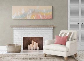 Quadro su tela – Castello magico circondato dalla natura