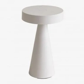 Lampada Da Tavolo Led Senza Fili Catinca Bianco - Sklum