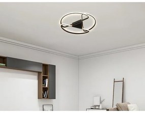 Plafoniera LED dimmerabile LED/75W/230V 3000-6500K nero + +TC