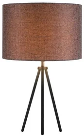 Fenda Trepiede Lampada da Tavolo Ø30 Grigio/Nero - SLV
