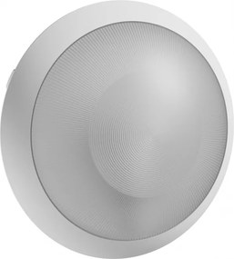 Plafoniera rotonda E27 IP65 Ø30cm Con sensore Movimento - Bianca