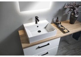 Aqualine - Rubinetto del lavandino LOTTA opaco nero