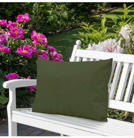 Cuscino da giardino impermeabile 50x70 cm khaki