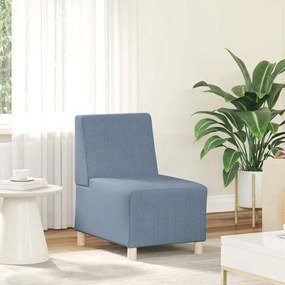 Divano Sedia Blu 55 Cm Tessuto Di Velluto A Coste /