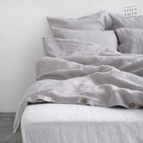 Biancheria da letto grigia 200x140 cm Light Grey - Linen Tales