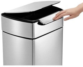 Contenitore per rifiuti in acciaio inox da 30 l - simplehuman