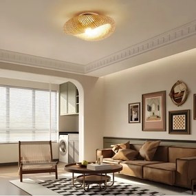 Immax 08298L - Plafoniera BOHO HILO 1xE27/40W/230V Ø 60 cm