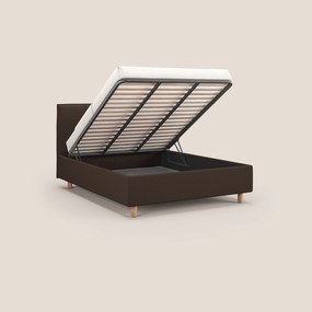Lothar letto contenitore maxi dalle dimensioni contenute in tessuto impermeabile T13 marrone