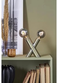 Markslöjd 108053 - Lampada da tavolo SIMUL 1xE27/40W + 1xE14/40W/230V oro