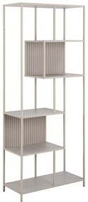 Libreria grigia 77x185x35 cm Seaford – Actona