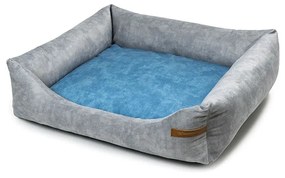 Letto per cani blu-grigio chiaro 65x75 cm SoftBED Eco M - Rexproduct