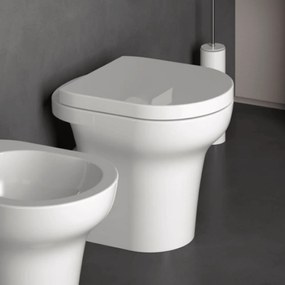 Wc a Terra Tradizionale Ceramica Cielo "Jo" Bianco Lucido