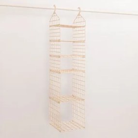 Organizer per armadio pieghevole Calix Beige Crema - Sklum