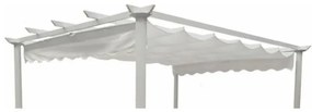 Telo di ricambio in poliestere per pergola Niagara bianco 282 x 400 cm