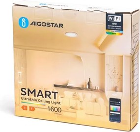 Aigostar - Plafoniera dimmerabile RGBW LED/19W/230V 2700-6500K Wi-Fi