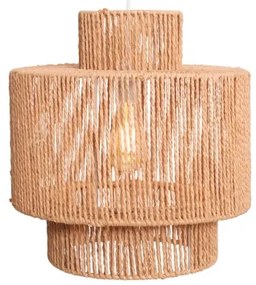 MAXLIGHT P0586 - Lampadario a sospensione con filo LABRIZ 1xE27/15W/230V diametro 35 cm beige