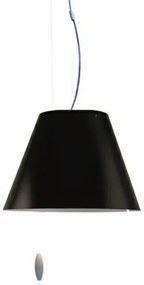 Costanzina Lampada a Sospensione Liquorice Black - Luceplan