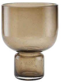 Tikamoon - Vaso in vetro Farida brown