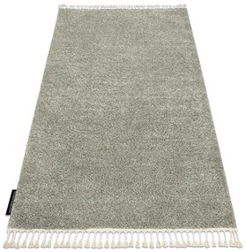 Tappeto BERBER 9000 verde Frange berbero marocchino shaggy