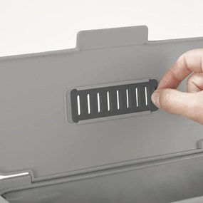 Bidone per l'umido grigio 4 l Duo – Joseph Joseph