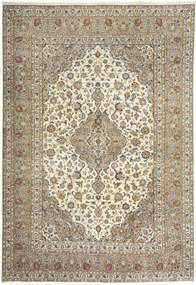 Kashan Tappeto persiano 210 x 300 Beige (Iran) Annodato A Mano