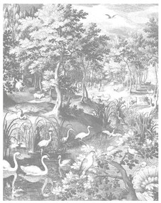 KEK Amsterdam Carta da parati panoramica Engraved Landscapes - XS