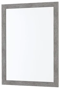 Specchio Rettangolare 50x60 Feridras "Wood" Effetto Legno Marrone