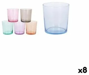 Set di Bicchieri LAV   Multicolore 345 ml 6 Pezzi (8 Unità)