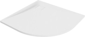 Mexen Bert piatto doccia semicircolare SMC 90 x 90 cm, bianco - 4KR109090