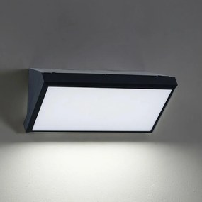Brilagi - LED RGBW Applique da esterno TRIANGLE 1xE27/15W/230V nero IP65