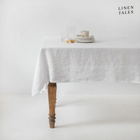 Tovaglia di lino 160x160 cm White - Linen Tales