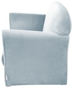 Divano per bambini in velluto azzurro 78 cm Lil Sofa - Roba