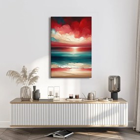 Quadro su tela – Mare nei colori del crepuscolo