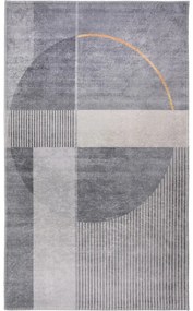 Tappeto lavabile grigio 80x150 cm - Vitaus