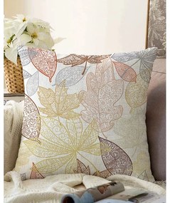 Federa in misto cotone Foglie d'Oriente, 55 x 55 cm - Minimalist Cushion Covers