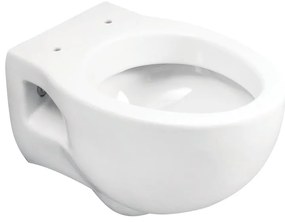 Vaso WC sospeso KERASAN k04, sedile escluso P 51 x L 37.5 x H 28 cm bianco