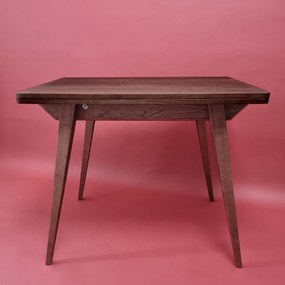 Tavolo da pranzo con piano effetto frassino allungabile 65x90 cm Envelope – Ragaba