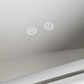 Brilagi - Specchio da bagno riscaldato con illuminazione LED dimmerabile BELLA LED/12W/230V 40x60 cm IP44