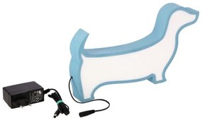 Lampada da tavolo LED per bambini DOG LED/12W/230V blu