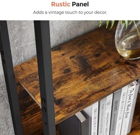 Libreria NAVARO marrone/nera