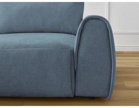 Divano angolare blu Aden – Bobochic Paris