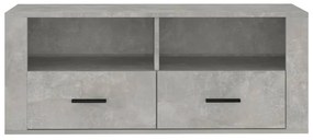 Mobile per TV Grigio Cemento 100x35x40 cm Legno Multistrato