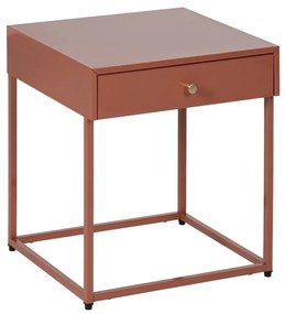 Comodino color terracotta Nara – Ixia