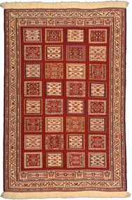Kilim Tappeto 150x100 Beige (Iran) Tessuto A Mano