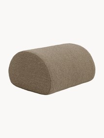 Pouf lounge da giardino fatto in bouclé Rouli