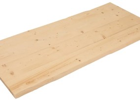 Tavola massello in legno di abete, 1° scelta L 45 x 100 cm x Sp 40 mm